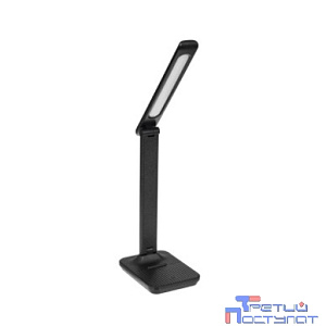 Rexant 609-005 Светильник настольный REXANT Click Skin на основании, LED, 7 Вт 2700-6500 К, диммируемый 3 ступени, заряжаемый (автономный режим 3 часа), корпус с эффектом тиснения кожи