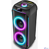 RITMIX SP-770B черный {Bluetooth, FM-радио, RGB-подсветка, AUX, USB, microSD (до 32 Гб, MP3), дисплей: LED, до 6 часов, вход: Jack 6.3 мм, Jack 3.5 мм, USB, 3600 мАч, 3.7 В, USB Type}