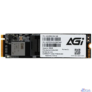 AGI SSD M.2 256Gb AI198 Client SSD PCIe Gen3x4 with NVMe AGI256G16AI198