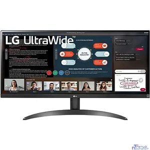 LCD LG 29" 29WP500-B UltraGear {IPS 2560x1080 75hz 5ms 250cd 1000:1 8bit(6bit+FRC) HDR10 2xHDMI2.0 AudioOut }