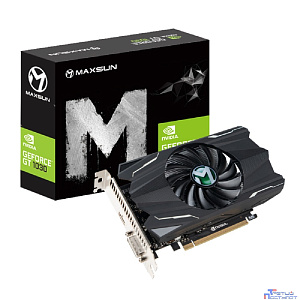 Видеокарта MAXSUN MS-GT1030 Transformer 4G GDDR4, 128bit, 1152/1380MHz, HDMI/DVI 1 FAN (MS-GT1030 TF 4GD4) RTL