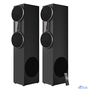 Ginzzu GM-325, Акустическая система 2.0, 2x60W/BT/USB/SD/FM/AUX/ДУ