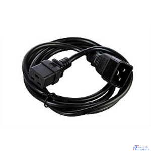 REM Шнур питания с заземлением IEC 60320 C19 IEC 60320 C20 / IEC320 C 20 , 16А/250В (3x1,5), длина 1,8 м. (R-16-Cord-C19-C20-1.8 / 101213.001-05)