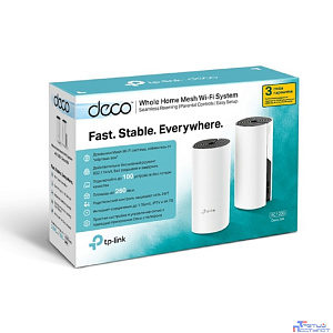 TP-Link Deco M4(2-pack) AC1200 Домашняя Mesh Wi-Fi система