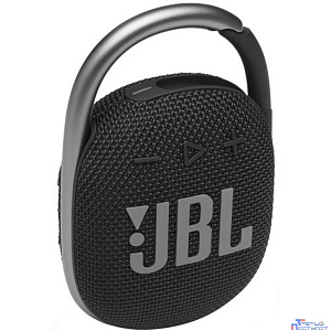 Колонка порт. JBL Clip 4 черный 5W 1.0 BT 15м 500mAh (JBLCLIP4BLK)