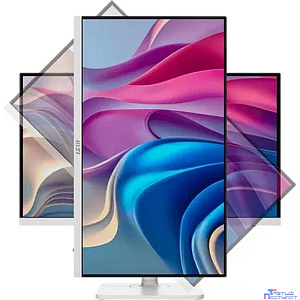 MSI Modern 27" MD272UPHW белый {IPS 3840x2160 60Hz 4ms HDR400 1000:1 400cd 178/178 2xHDMI DisplayPort 3xUSB USB-C(98W) 2x3W HAS Pivot}