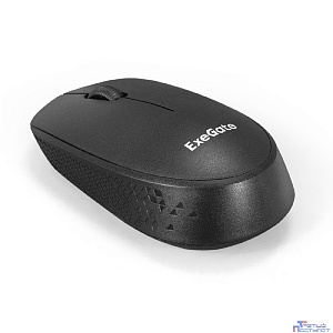 Exegate EX295309RUS Беспроводная мышь ExeGate Professional Standard SR-9038 (радиоканал 2,4 ГГц, USB, оптическая, 1200dpi, 3 кнопки и колесо прокрутки, черная, Color Box)