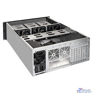 Exegate EX293577RUS Серверный корпус ExeGate Pro 4U650-18 <RM 19", высота 4U, глубина 650, БП 1000ADS, USB>
