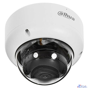 DAHUA DH-IPC-HDBW3441EP-AS-0360B-S2 Уличная купольная IP-видеокамера 4Мп, 1/3” CMOS, объектив 3.6мм, видеоаналитика, микрофон, ИК 50м, IP67, IK10, металл