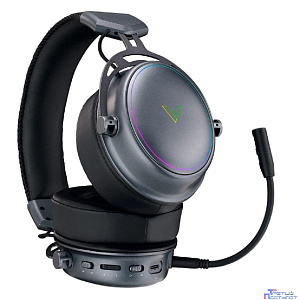 Гарнитура, Rapoo, VH800, Типкрепления:Дуговые,Микрофон, Беспроводные, Bluetooth 5.2, 2.4 GHz
