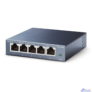 TP-Link TL-SG105 Настольный коммутатор с 5 портами 10/100/1000 Мбит/с