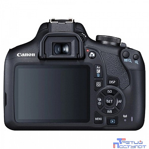 Canon EOS 2000D KIT черный {24.1Mpix 18-55mm f/3.5-5.6 IS II 3" 1080p Full HD SDXC Li-ion (с объективом)}