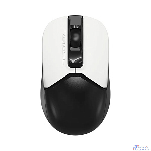 A4Tech Мышь Fstyler FB12S черный/белый оптическая (1200dpi) silent беспроводная BT/Radio USB
