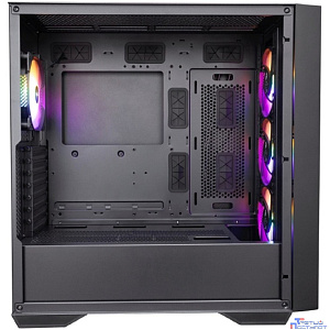 1STPLAYER FD8 Black / E-ATX / 4x120mm FRGB fans / FD8-BK-4F1