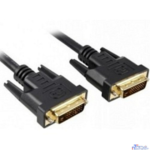Exegate EX257296RUS Кабель DVI dual link (25M-25M) 5м Exegate, позолоченные контакты