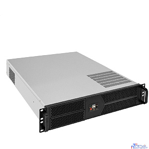Exegate EX297732RUS Серверный корпус ExeGate Pro 2U550-04 <RM 19", высота 2U, глубина 550, без БП, 2*USB>