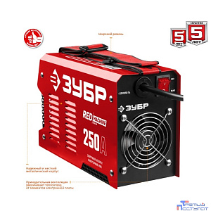 ЗУБР [СА-250] Сварочный аппарат инверторный { 250 А }