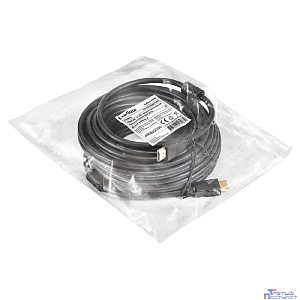 Exegate EX294694RUS Кабель HDMI ExeGate EX-CC-HDMI-15.0F (19M/19M, 15м, v1.4b, ферритовые кольца, позолоченные контакты)