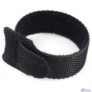 Cablexpert Хомуты-липучки на основе ленты Velcro® VT-200x11BK  200 x 11 мм, черные (12 шт.)