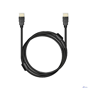 Bion Кабель HDMI v2.1, 19M/19M, 3D, 8K UHD, экран, ферритовые кольца, 1 м, черный [BXP-HDMI21-010]