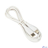 Cablexpert Кабель USB2.0 Lightning/Type-C, 2.1А, 20Вт, PD, медь, Mobile1, 1м, белый, коробка (CCB-USB2-CMAPO1-1MW)
