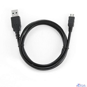 Gembird/Cablexpert CC-mUSB2D-1M,  Кабель USB 2.0 , мультиразъем USB, AM/microB 5P, 1м, пакет