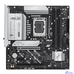 ASUS PRIME B860M-A WIFI (Socket 1851, mATX, 4xDDR5(256GB), DP/HDMI, 1xPCIe 5.0x16/1xPCIe 4.0x16/1xPCIe 4.0x1, 1xLAN(2.5GbE), Wi-Fi, BT, 4xSATA 6Gb/s, 2xM.2, 1xType-C, 3xUSB 3.2, 4xUSB 2.0)