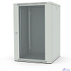 Шкаф настенный 19", 18U Filum FL-WB-1866GM-GY Wall Box (ШхГхВ) 600x600x890 мм, дверь стеклянная, цвет серый RAL7035