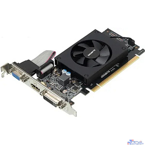 Gigabyte GV-N710D3-2GL (V2.0) RTL {GT710, 2Gb, 64bit, DDR3, D-Sub, DVI, HDMI, PCI-E}
