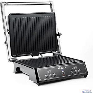 REDMOND RGM-M809 SteakMaster Электрогриль, 2000Вт, черный/серебристый