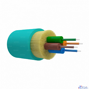 NTSS Оптический кабель внутренний NTSS PREMIUM 4 волокна OM3, 50/125, LSZH(нг(A)-HF), АКВА NTSS-FO-D-IN-PM-503-4-LSZH