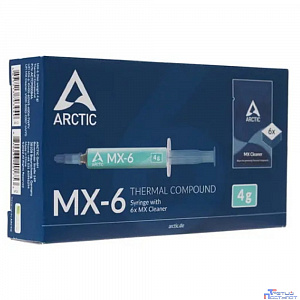 Термопаста MX-6 Thermal Compound 4-gramm with 6pcs MX Cleaner ACTCP00084A