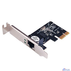 Network adapter ST-Lab, PCI-E x1, N-314 (Realtek, 10/100/1000, RJ-45), Ret