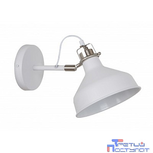 Camelion WML-425  С71  Белый + хром (Светильник настенный Amsterdam,1х E27, 40Вт, 230В, металл)