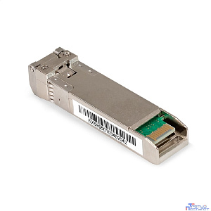 Exegate EX298326RUS Трансивер SFP+ EXT-10G-SM1310-LC2-10KM (10GBase-LR для одномодового оптического кабеля, 10 Гбит/с, Tx:1310/Rx:1310 нм, до 10 км, разъем Duplex LC)