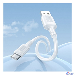 BOROFONE BX111/ USB кабель Type-C/ 1m/ 3A/ White