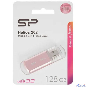Silicon Power USB Drive 128GB Helios 202, USB 3.2, Розовое Золото (SP128GBUF3202V1P)