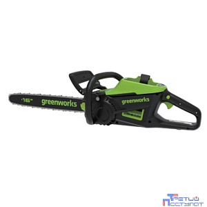 GreenWorks GD60CS25 Цепная пила аккумуляторная, 60V, 40 см, бесщеточная, 2500 Вт, с 1хАКБ 4 Ач. и ЗУ [2008907UB]
