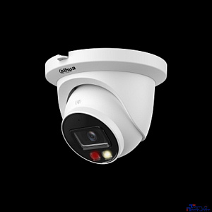 DAHUA DH-IPC-HDW2249TMP-S-IL-0280B Уличная купольная IP-видеокамера 2Мп; 1/2.8” CMOS; объектив 2.8мм; видеоаналитика ИК 30м, LED 30м; IP67; металл