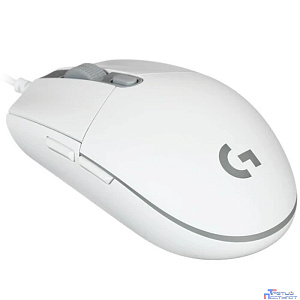 910-005824/910-005809 Мышь Logitech G102 LightSync белый оптическая (8000dpi) USB (6but)