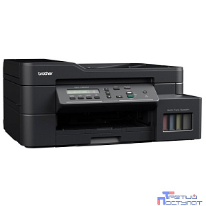 Brother DCP-T820DW МФУ, А4, цветной струйный, 17/16,5 стр/мин, 128Мб, дуплекс, ADF20,WiFi,LAN, обх.лоток 80л, старт.картр.2xBK,1xCMY(DCPT820DWR1)
