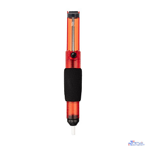 Rexant (12-0204) Вакуумный экстрактор припоя (оловоотсос), пластик, прозрачно-красный