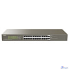 TENDA TEG1124P-24-250W Коммутатор в стойку 24-Ports 10/100/1000 Base-T 24-Ports PoE(PoE бюджет 225W)