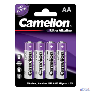 Camelion Ultra BL-4 LR6 (LR6-BP4UT, батарейка 1.5В)(4 шт. в уп-ке)
