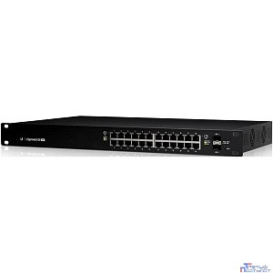 UBIQUITI ES-24-250W 24 портовый коммутатор с раздачей 24 В или 48 В на всех портах, 250Вт