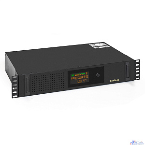 Exegate EX293850RUS ИБП ExeGate ServerRM UNL-1000.LCD.AVR.2SH.3C13.USB.2U <1000VA/650W, Color LCD, AVR, 2*Schuko+3*C13, USB, 2U, установка в стойку, Black>