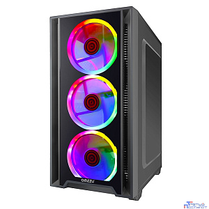 Ginzzu CL610 mATX FAN 4*12FRGB Белый