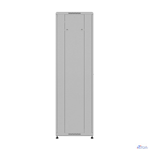 NTSS Шкаф напольный универсальный серверный NTSS R 18U 600х600мм, 4 профиля 19, двери стекло и сплошная металл, боковые стенки съемные, регулируемые опоры, разобранный, серый RAL 7035 NTSS-R18U6060GS-
