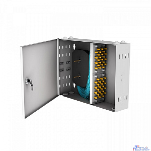 NTSS Кросс настенный NTSS PREMIUM предсобранный, 20 портов ST/UPC, 50/125 мкм ОМ3, (сплайс, пигтейлы, кдзс, планки, адаптеры) NTSS-WFOB-PM-20-ST/U-503-SP1.5G2A