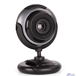 Web-камера A4Tech PK-710G Grey {640 x 480, 0.3 МПикс, USB, микрофон} [621953]